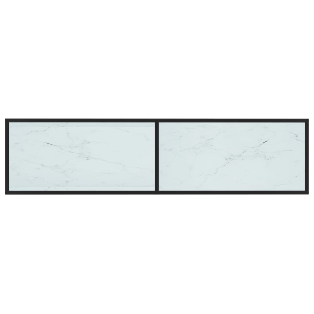 TV Cabinet | White | Tempered Glass | Large | TV Cabinet | Rectangular