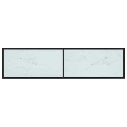 TV Cabinet | White | Tempered Glass | Large | TV Cabinet | Rectangular