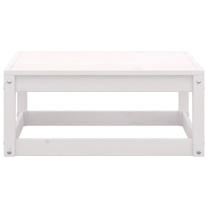 Garden Lounge Set | White | Solid pinewood | Modular | Garden Lounge Set