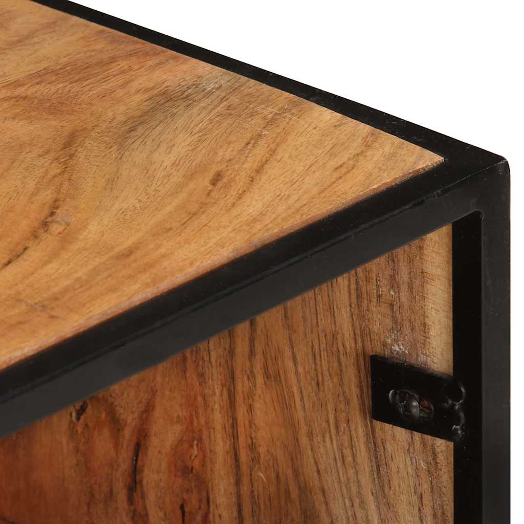 327448 vidaXL TV Cabinet 110x30x45 cm Solid Acacia Wood