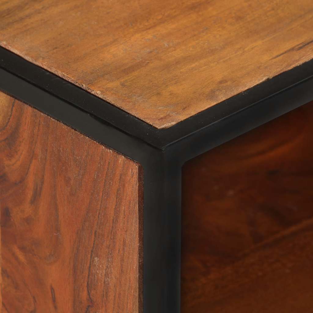 TV Cabinet 110x30x45 cm Solid Acacia Wood