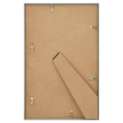 Photo Frames Collage 3 pcs for Table Silver 13x18cm MDF