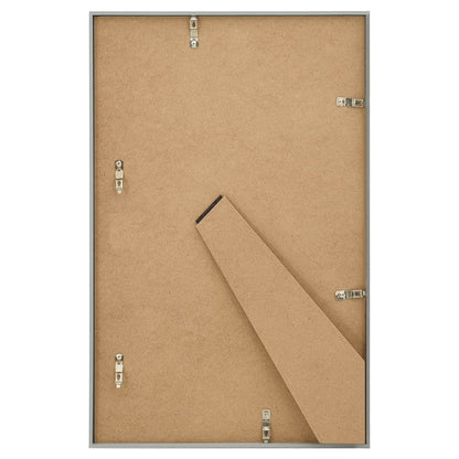 Photo Frames Collage 3 pcs for Table Silver 13x18cm MDF