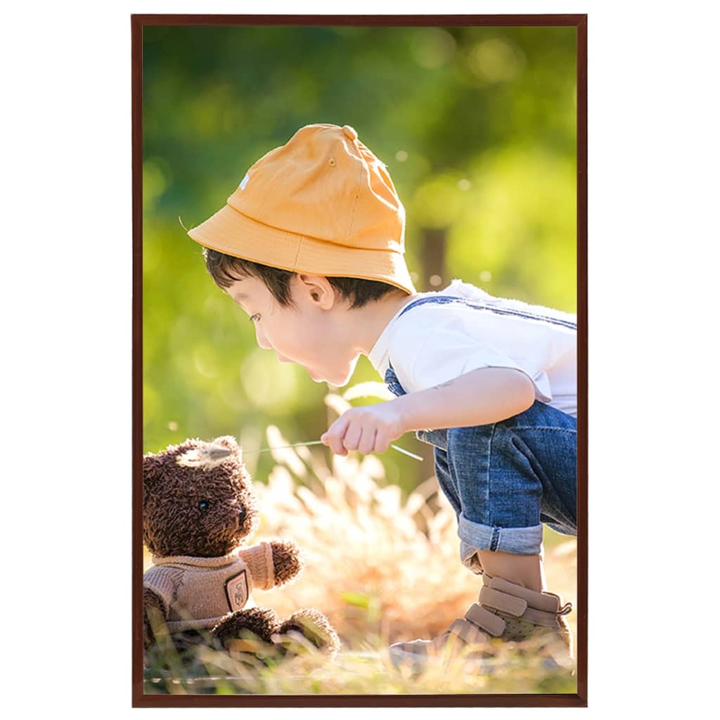 Photo Frames Collage 5 pcs for Wall or Table Bronze 70x90cm MDF