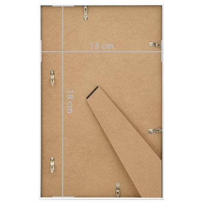 Photo Frames Collage 3 pcs for Table White 13x18 cm MDF