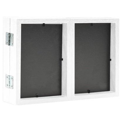 Trifold Photo Frame Collage White 28x18 cm+2x