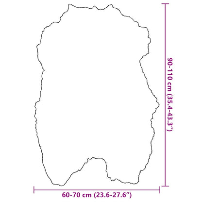 Icelandic Sheepskin Chair Cover Cream 70x110 cm