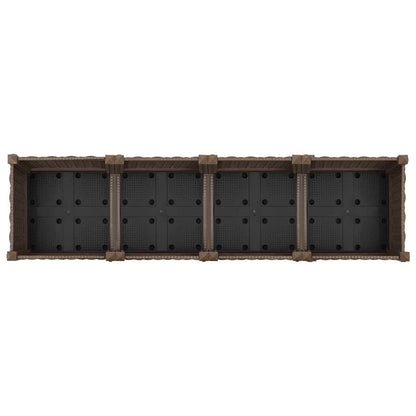Raised Bed 160x40x23 cm Polypropylene