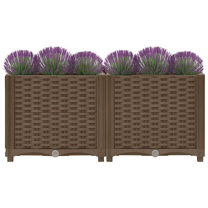 Raised Bed | Brown | Polypropylene | Medium | Durable | Raised Bed
