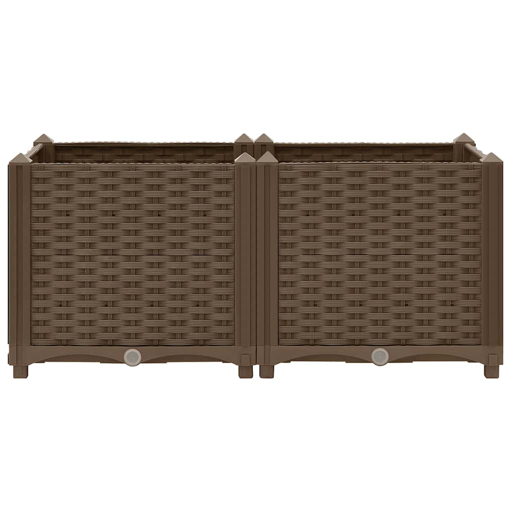 Raised Bed | Brown | Polypropylene | Medium | Durable | Raised Bed
