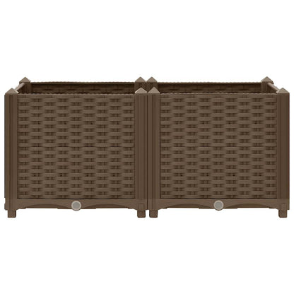 Raised Bed | Brown | Polypropylene | Medium | Durable | Raised Bed