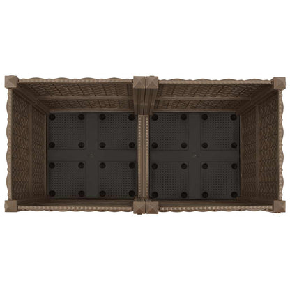 Raised Bed | Brown | Polypropylene | Medium | Durable | Raised Bed