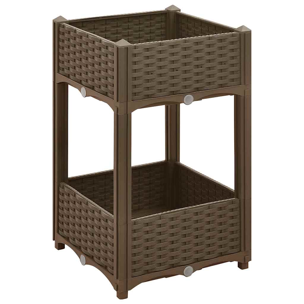 Raised Bed 40x40x71 cm Polypropylene
