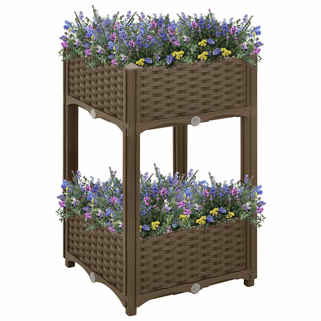 Raised Bed 40x40x71 cm Polypropylene