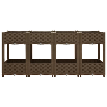 Raised Bed 160x40x71 cm Polypropylene