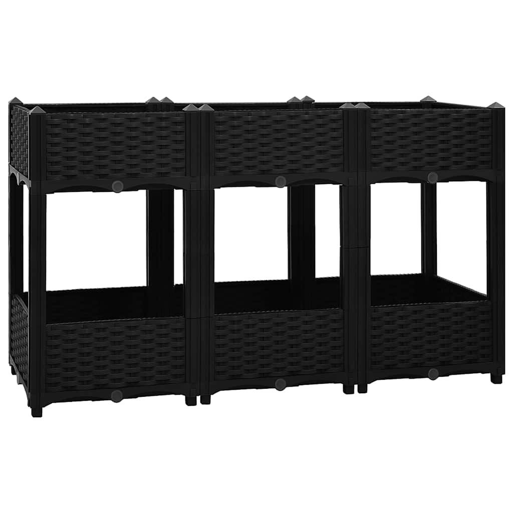 Raised Bed 120x40x71 cm Polypropylene