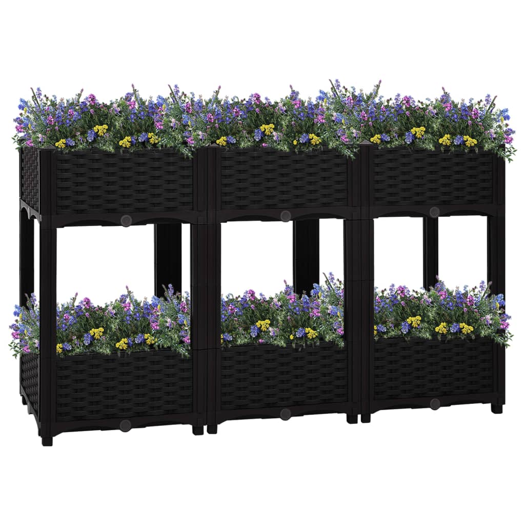 Raised Bed 120x40x71 cm Polypropylene