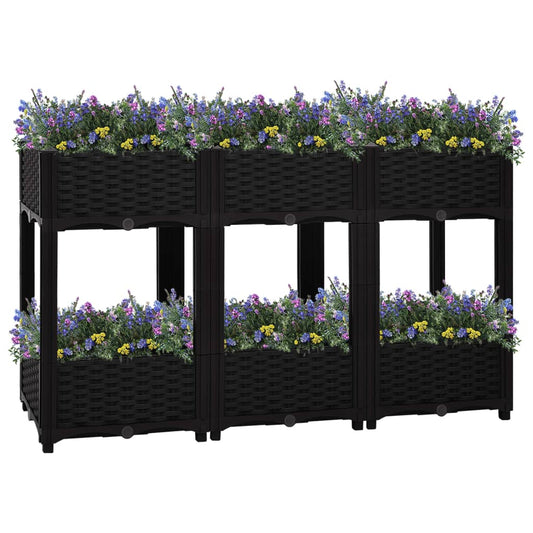 Raised Bed 120x40x71 cm Polypropylene