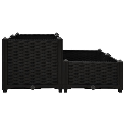 Raised Bed 80x80x38 cm Polypropylene