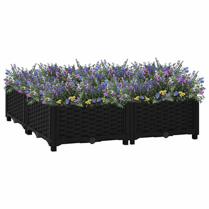 Raised Bed 80x80x23 cm Polypropylene