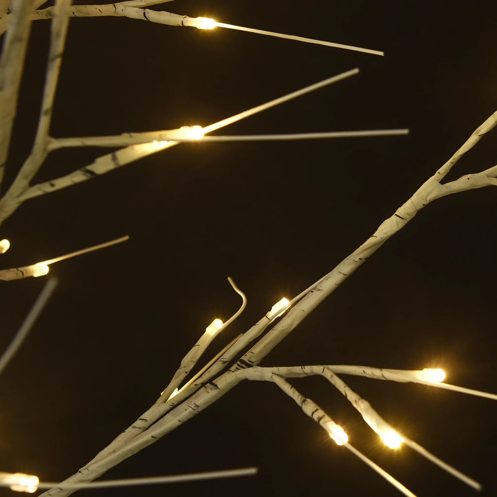 Christmas Tree 156 LEDs 1.5 m Warm White Willow Indoor Outdoor