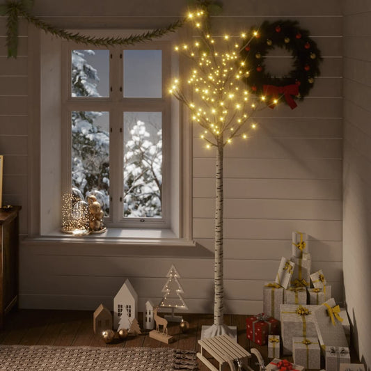 Christmas Tree 200 LEDs 1.8 m Warm White Willow Indoor Outdoor