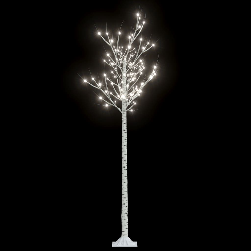 Christmas Tree 200 LEDs 1.8 m Cold White Willow Indoor Outdoor