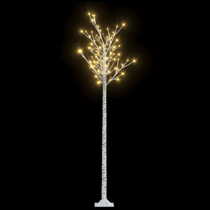 Christmas Tree 220 LEDs 2.2 m Warm White Willow Indoor Outdoor