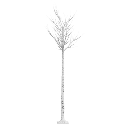 Christmas Tree 220 LEDs 2.2 m Warm White Willow Indoor Outdoor