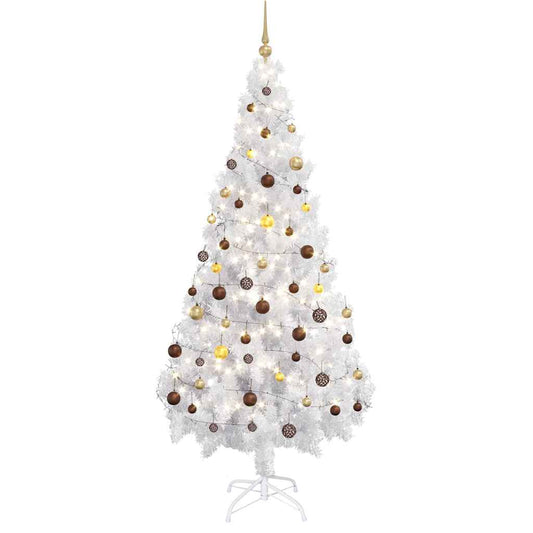 Christmas Tree | White | PVC | Medium | Christmas Tree | Cone-shaped