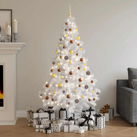 Christmas Tree | White | PVC | Medium | Christmas Tree | Cone-shaped