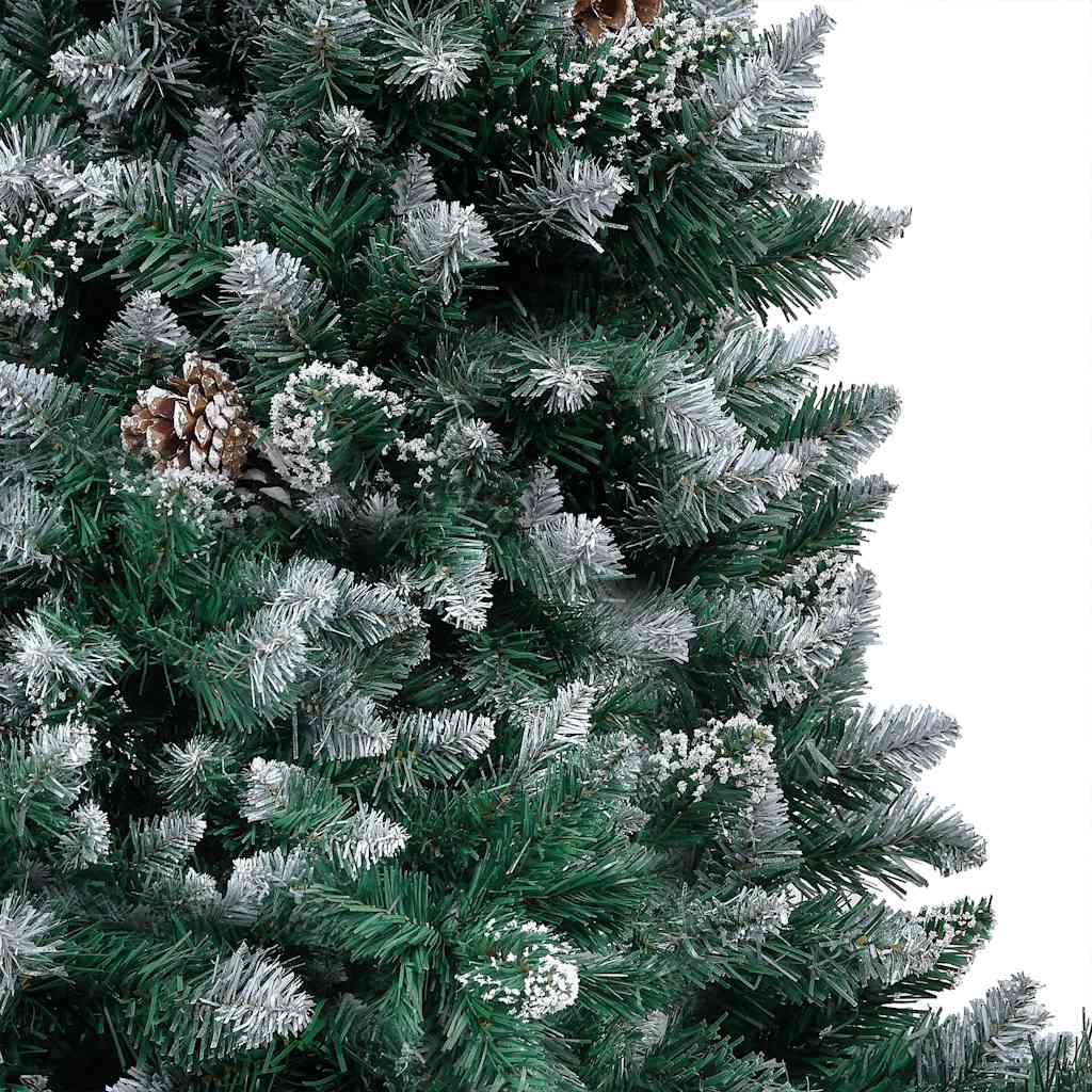 Artificial Christmas Tree with LEDs&Ball Set&Pinecones 240 cm
