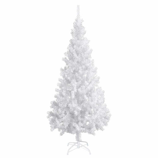 Artificial Pre-lit Christmas Tree with Ball Set White 180 cm PVC