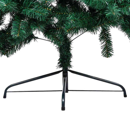 Artificial Half Pre-lit Christmas Tree Ball Set Green 240 cm