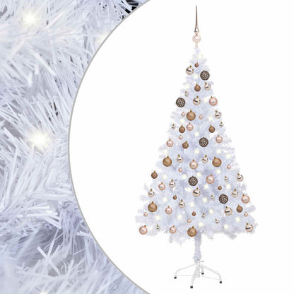 Artificial Pre-lit Christmas Tree Ball Set 150 cm 380 Branches