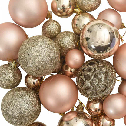 Artificial Pre-lit Christmas Tree with Ball Set 180cm 620 Branches