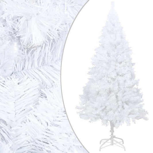 Artificial Pre-lit Christmas Tree with Ball Set White 120 cm PVC