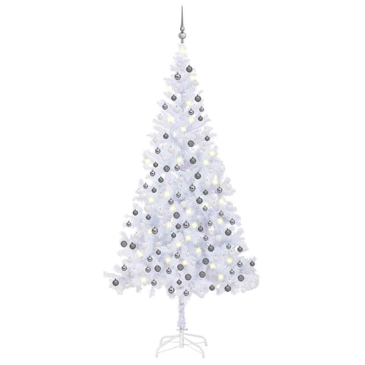 Christmas Tree | White | PVC | Large | Fake Christmas Tree | Cone-shaped