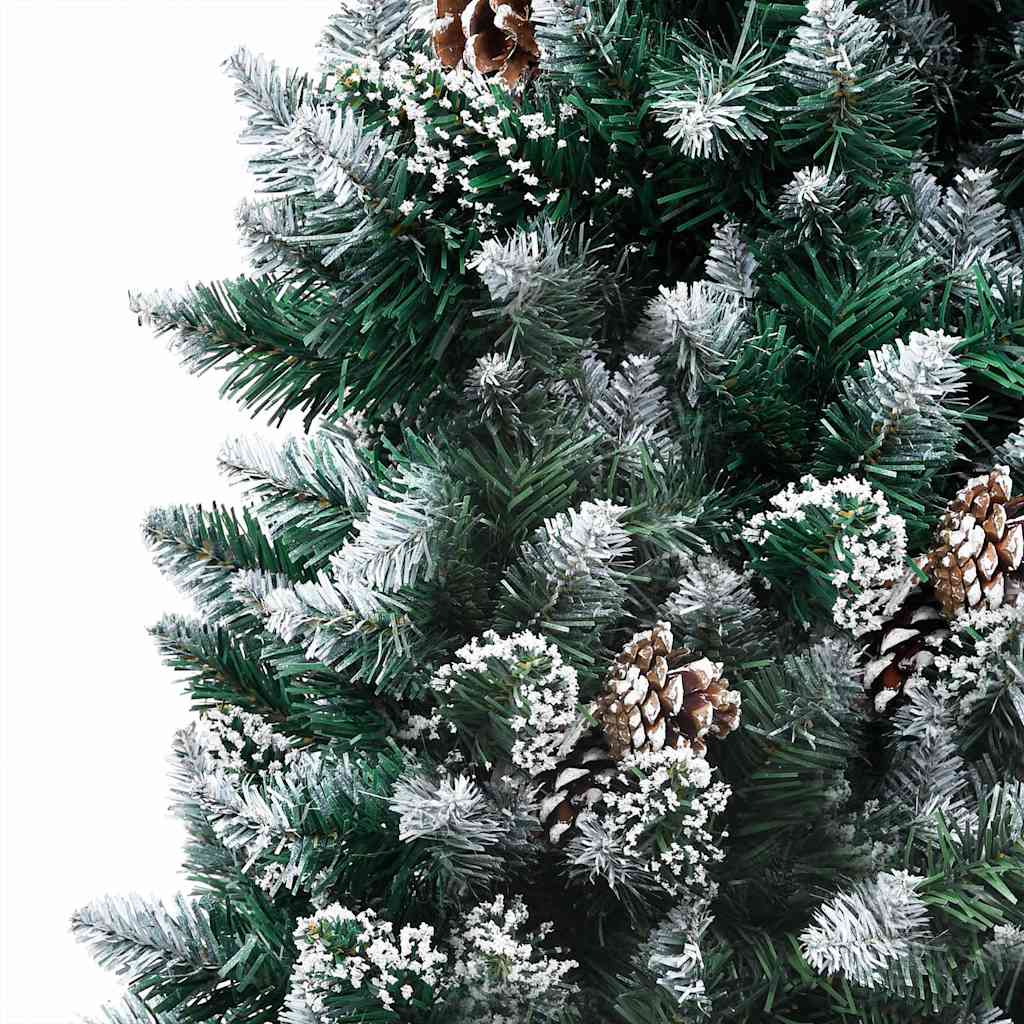 Artificial Christmas Tree with LEDs&Ball Set&Pine Cones 240 cm