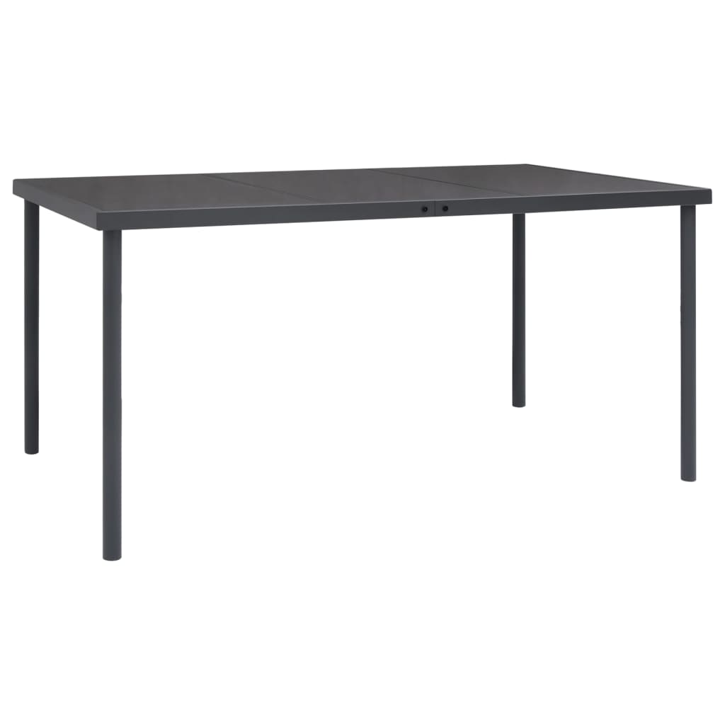 Outdoor Dining Set | Black and Anthracite