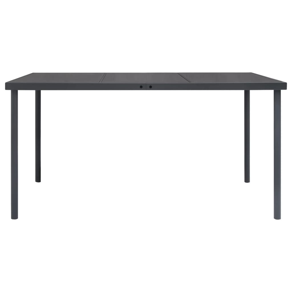 Outdoor Dining Set | Black and Anthracite