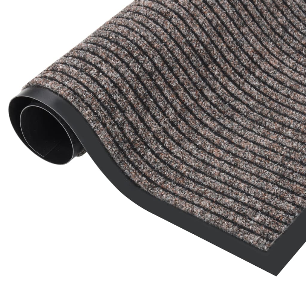 Doormat  Striped Beige 40x60 cm