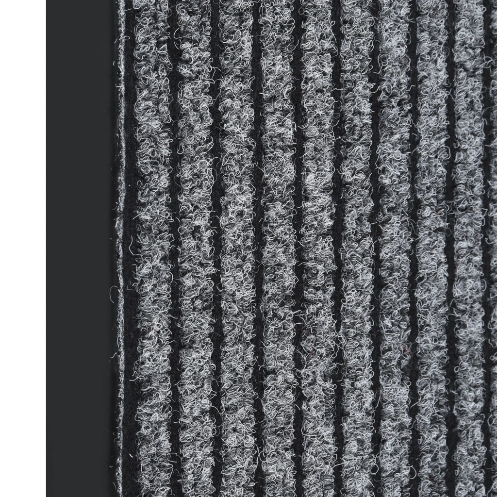 Doormat  Striped Grey 40x60 cm