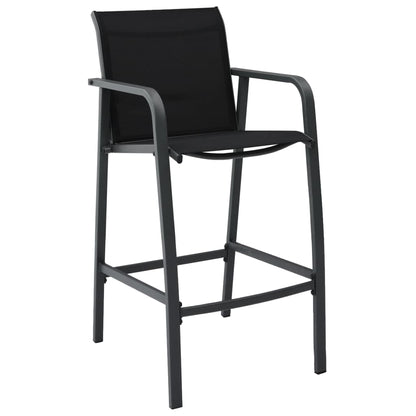 Garden Bar Set | Black | Steel | Medium | Durable | Garden Bar Set