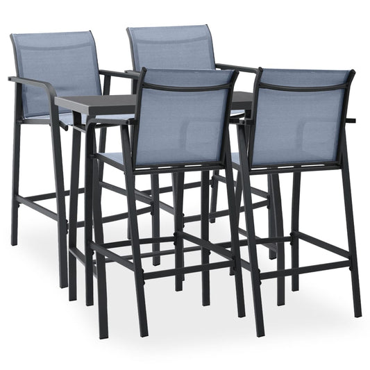 Garden Bar Set | Black, Dark Grey, Light Grey