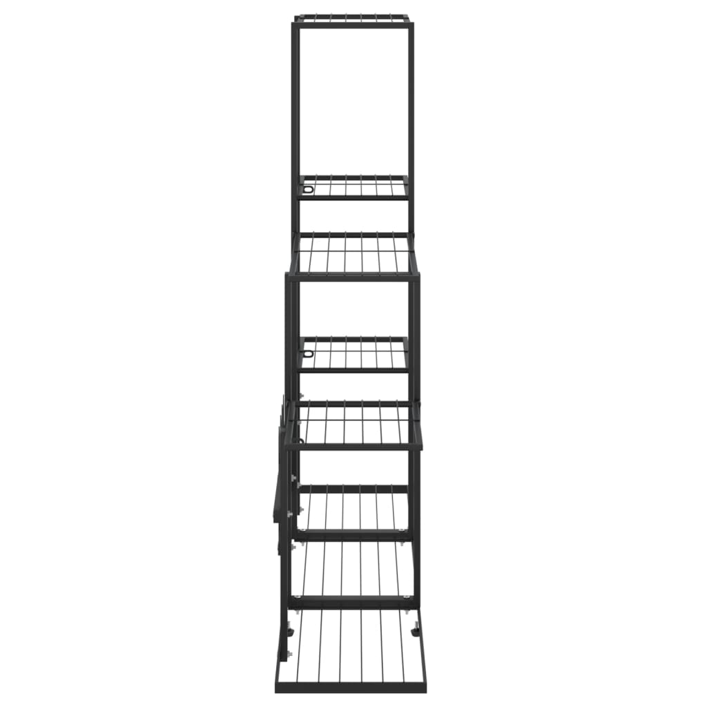 Plant Stand | Black | Black powder-coated metal | Medium |  Sturdy