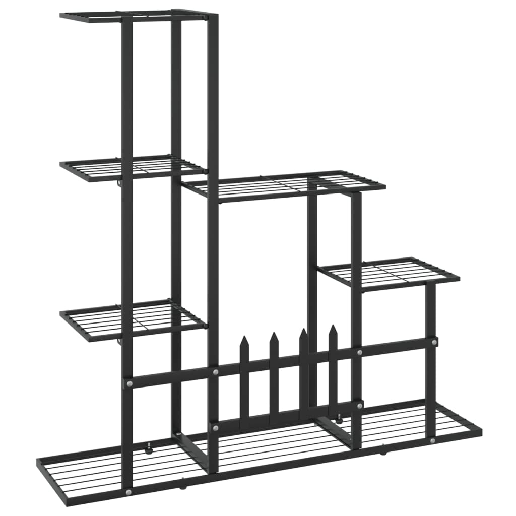 Plant Stand | Black | Black powder-coated metal | Medium |  Sturdy
