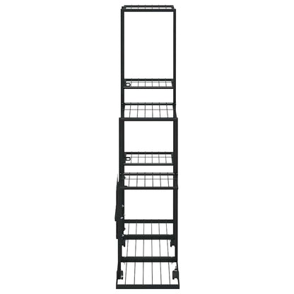 Plant Stand | Black | Powder-coated metal | 94.5 cm x 25 cm x 92.5 cm