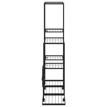 Plant Stand | Black | Powder-coated metal | 94.5 cm x 25 cm x 92.5 cm