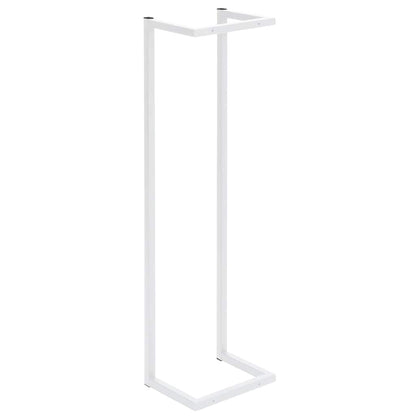 Towel Rack White 25x20x95 cm Steel